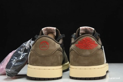 Hyperoad AIR DARK 1 MOCHA LOW JORDAN TRAVIS SCOTT 1017